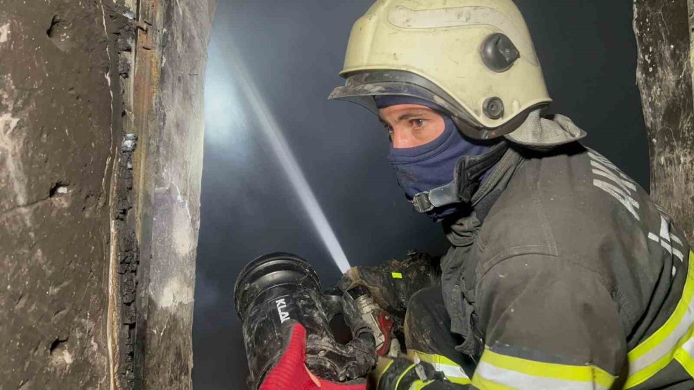 Aksaray'da Müstakil Evde Yangın Faciası