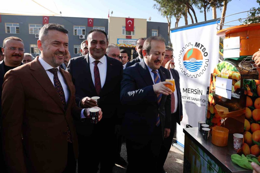 Mersin'de Narenciye Tüketim Seferberliği Başladı