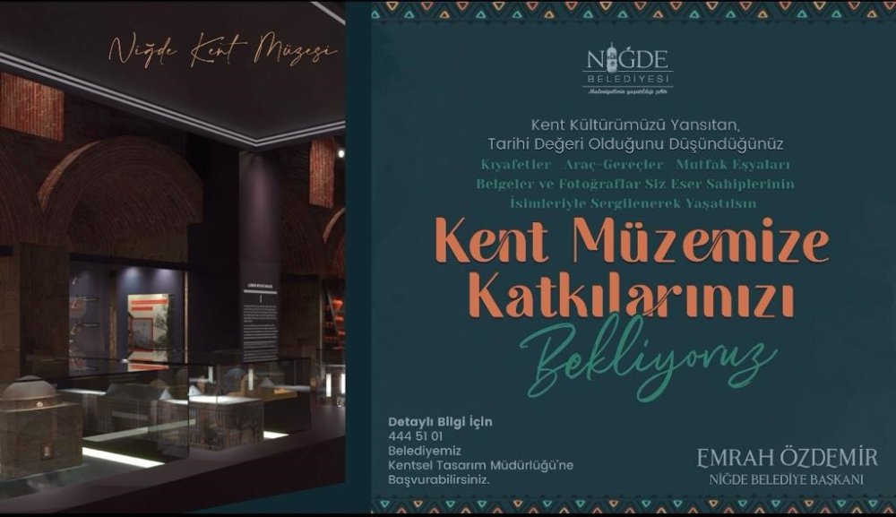 Niğde'de Tarihi Mekana Dokunuş