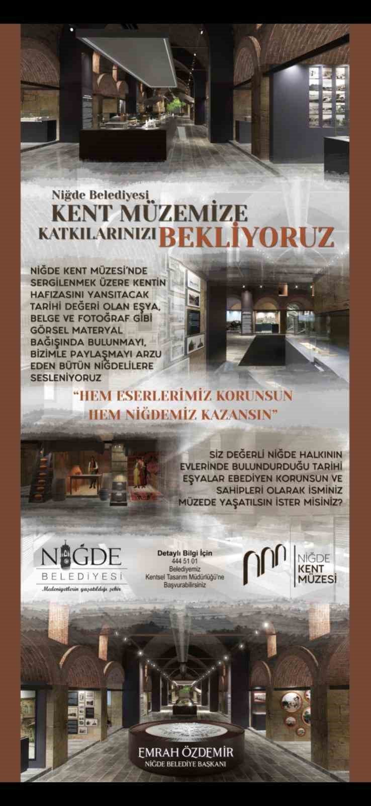 Niğde'de Tarihi Mekana Dokunuş