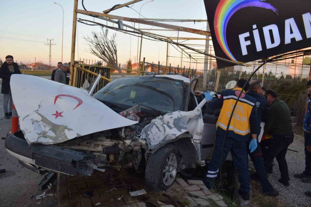 Karaman'da Geçiş Hakkına Uymamanın Bedeli Ağır Oldu