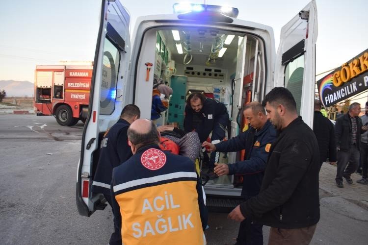 Karaman'da Geçiş Hakkına Uymamanın Bedeli Ağır Oldu