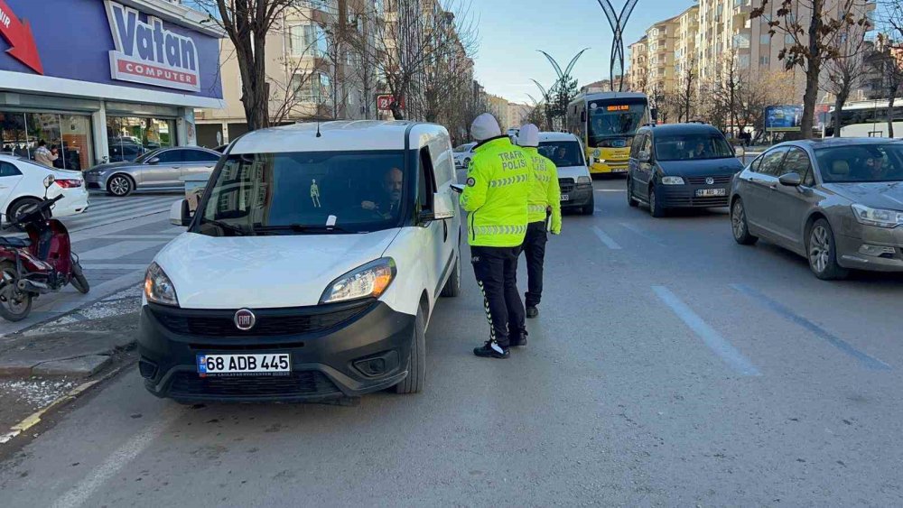 Aksaray’da Trafik Kural İhlallerine Geçit Yok