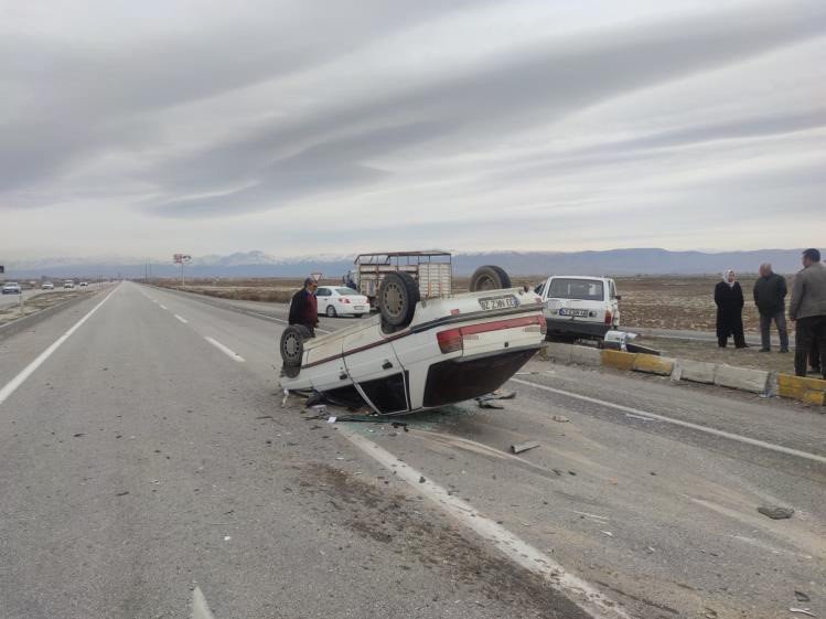 Ereğli'de Trafik Kazası 8 Yaralı