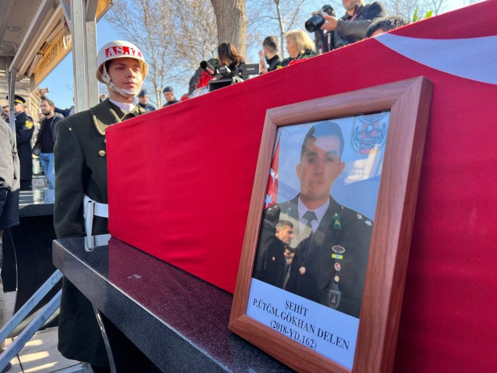 Aksaraylı Şehit Üsteğmene Son Görev