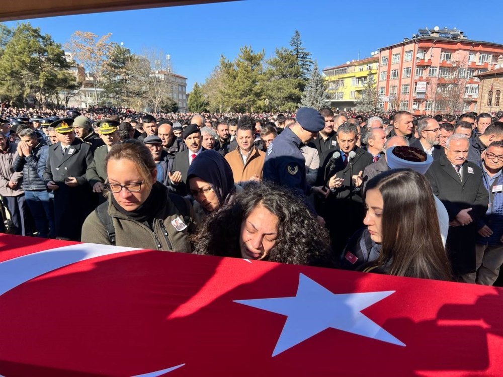 Aksaraylı Şehit Üsteğmene Son Görev