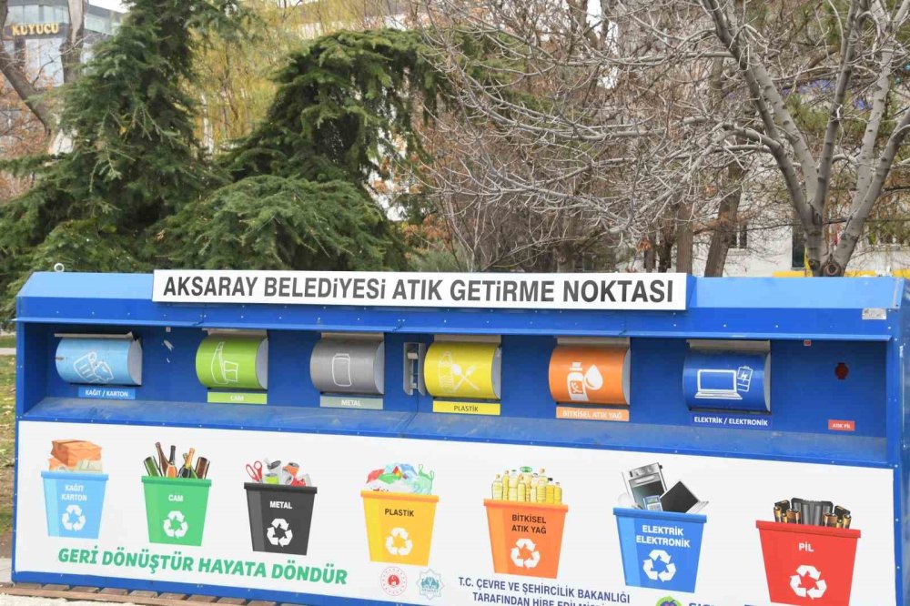 Aksaray Belediyesi’nin Çevreci Kampanyası Devam Ediyor