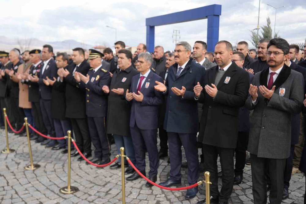 Niğde’deki Trafik Kazasında Ölen Polis Memuru İçin Tören Düzenlendi