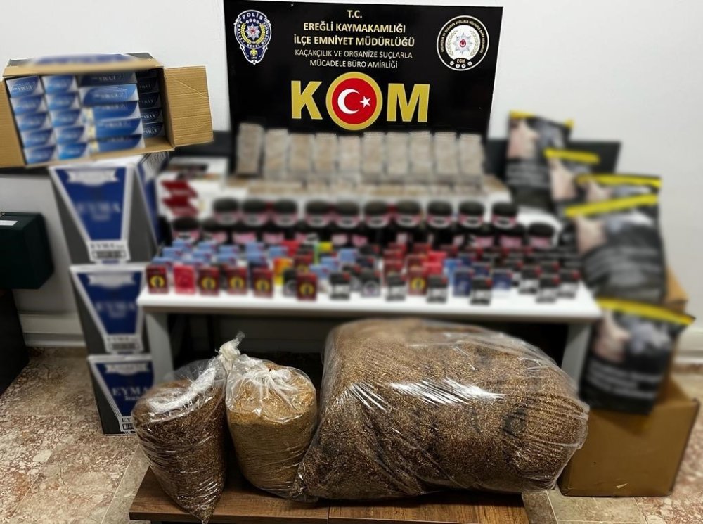 Konya’da Kaçakçılara Operasyon: 19 Gözaltı