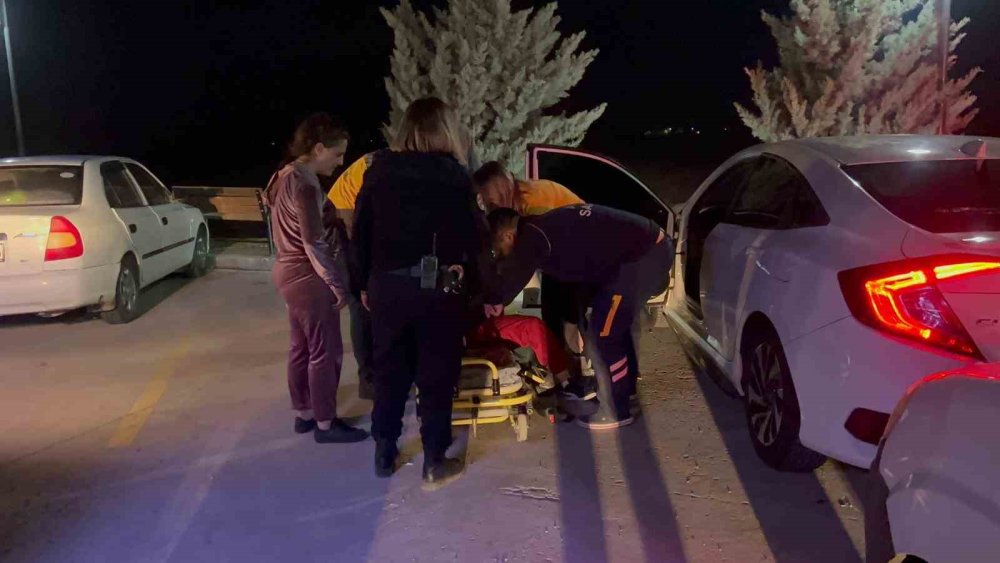 Aksaray'da Eski Eşe Hastane Otoparkında Saldırı