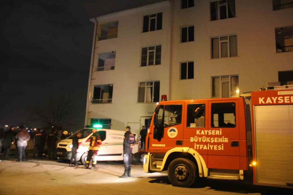 Kayseri’de Yangın Faciası: 1 Ölü