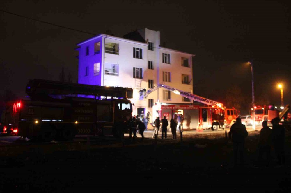 Kayseri’de Yangın Faciası: 1 Ölü