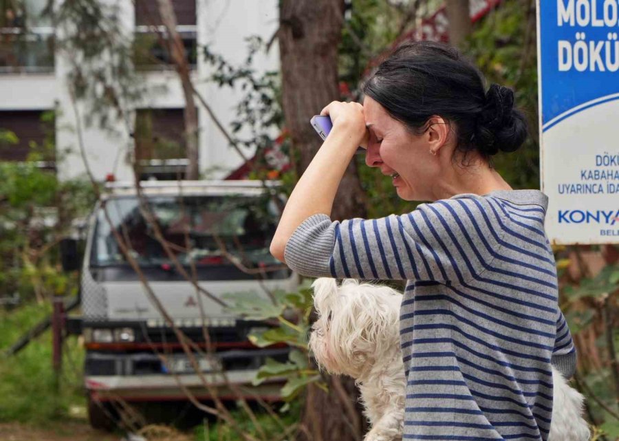 Yaşadığı Evden Çıkarılan Belarus Uyruklu Kadın Gözyaşlarına Boğuldu