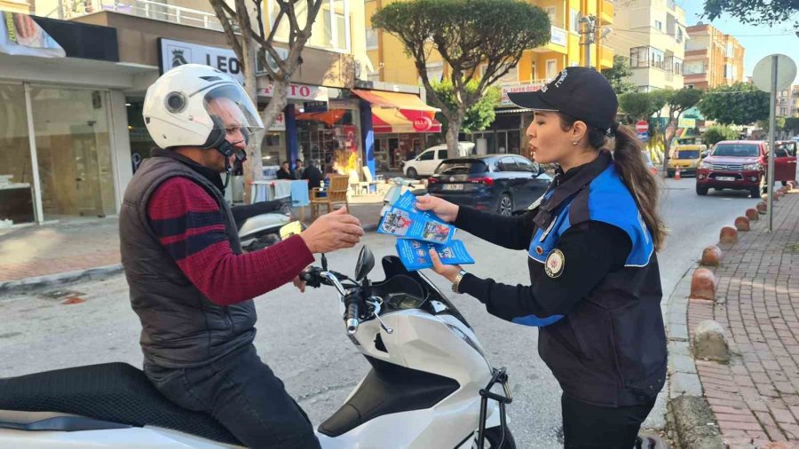 Motosiklet Sürücülerine ‘trafik Kuralları Hayat Kurtarır’ Projesi Anlatıldı