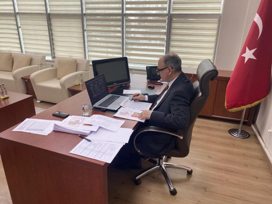 Kaymakamlar Toplantısı Vali Özkan Başkanlığında Yapıldı