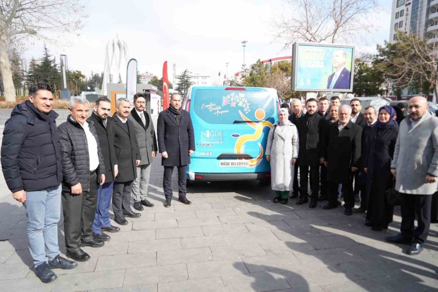 Niğde’de Hizmete Giren Araç, Engelli Vatandaşların Hayatını Kolaylaştıracak
