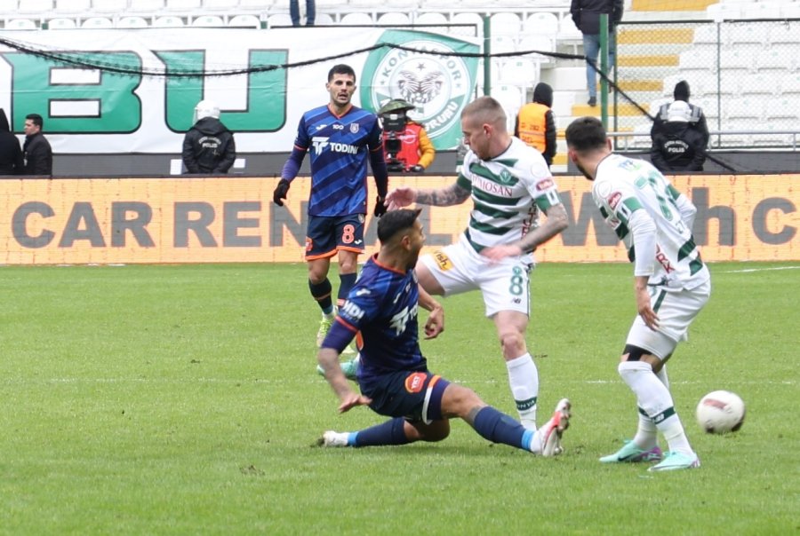 Trendyol Süper Lig: Konyaspor: 2 - Rams Başakşehir: 3 (maç Sonucu)