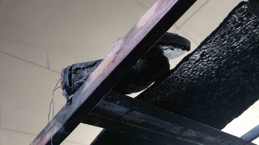 Manavgat’t İş Yeri Yangını Korkuttu