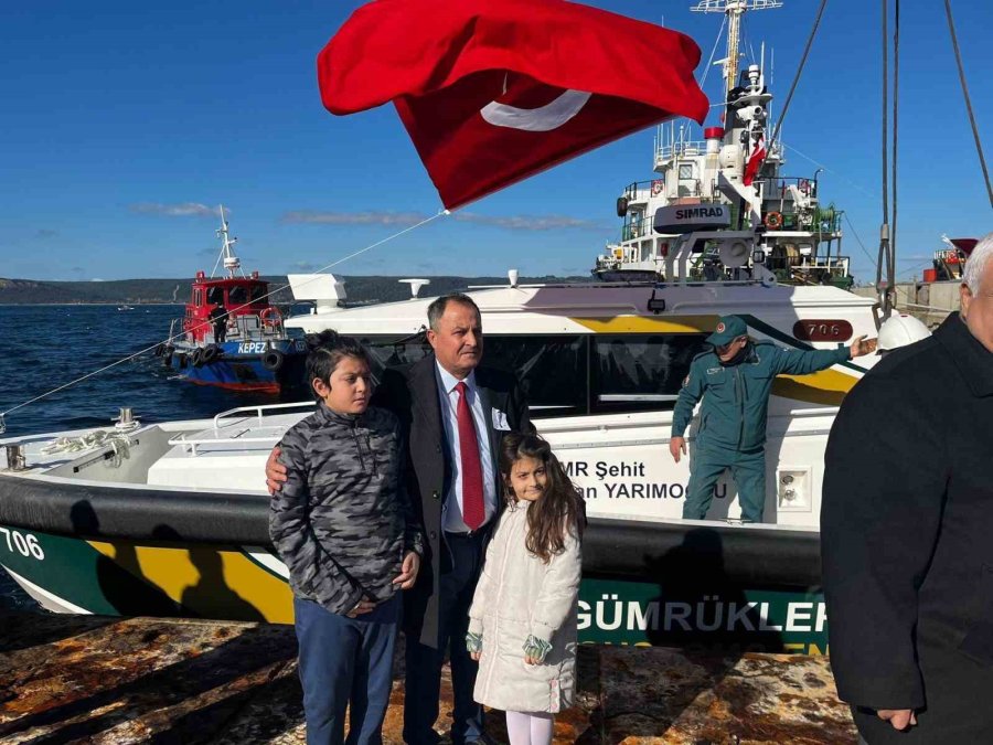 Konyalı Şehit Gümrük Muhafaza Memurunun Adını Taşıyan Bot Denize İndirildi