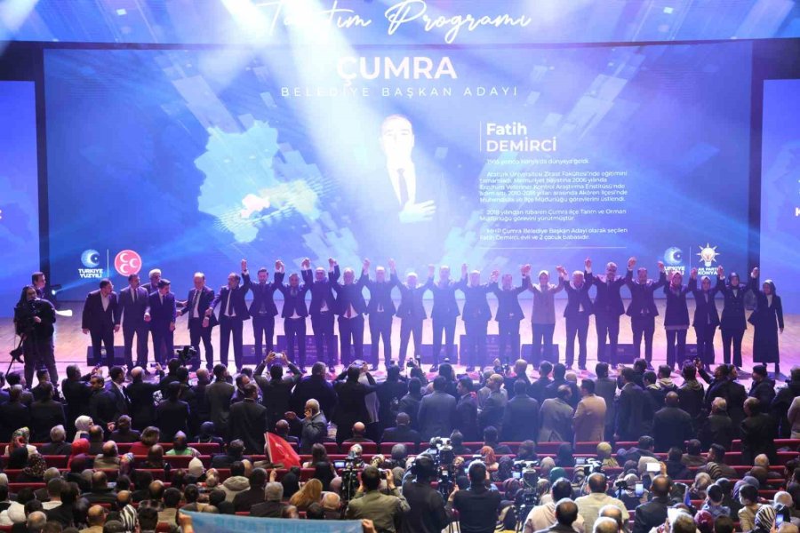 Cumhur İttifakı’nın Konya İlçe Belediye Başkan Adayları Tanıtıldı