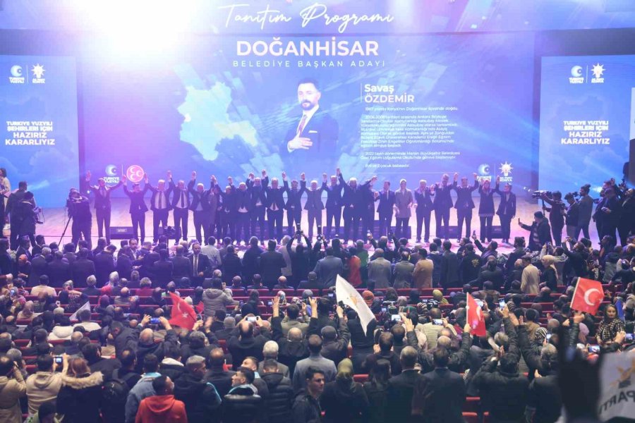 Cumhur İttifakı’nın Konya İlçe Belediye Başkan Adayları Tanıtıldı