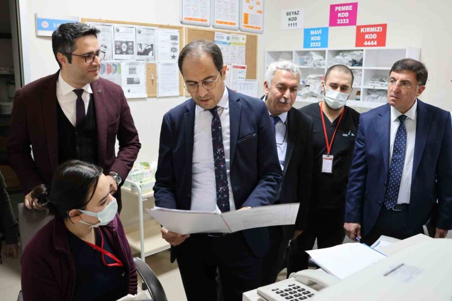 Yeşilhisar’da Sağlık Hizmetleri Değerlendirildi