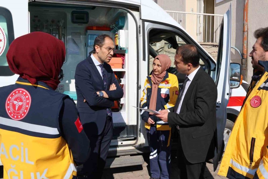 Yeşilhisar’da Sağlık Hizmetleri Değerlendirildi