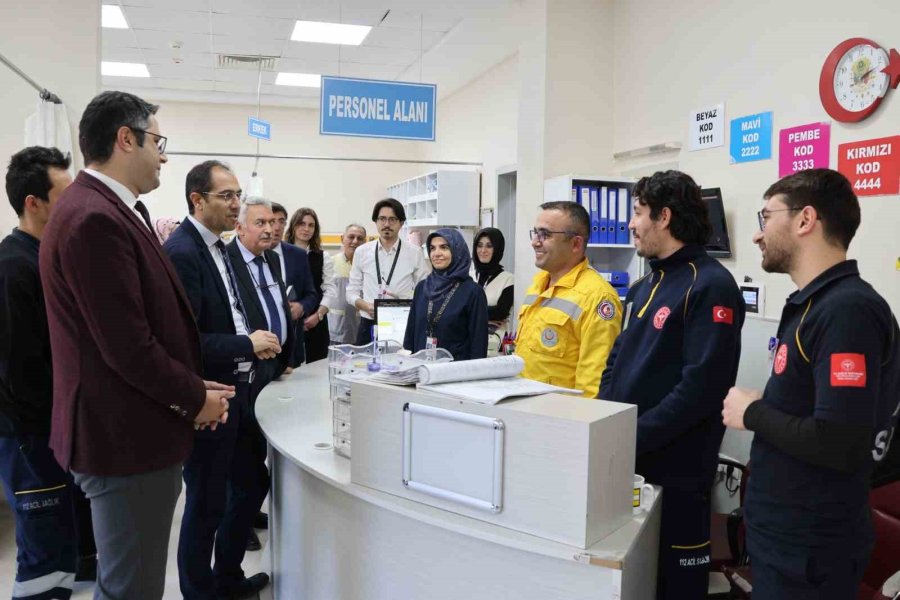 Yeşilhisar’da Sağlık Hizmetleri Değerlendirildi