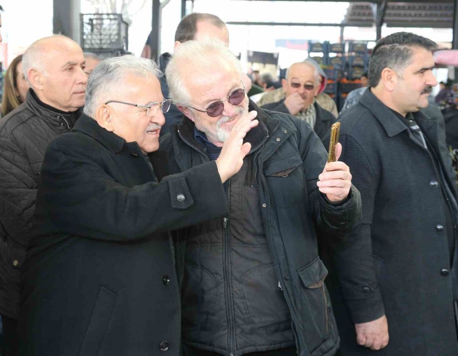 Başkan Büyükkılıç: “pazar Esnafımızın Sıcaklığı İçimizi Isıttı”