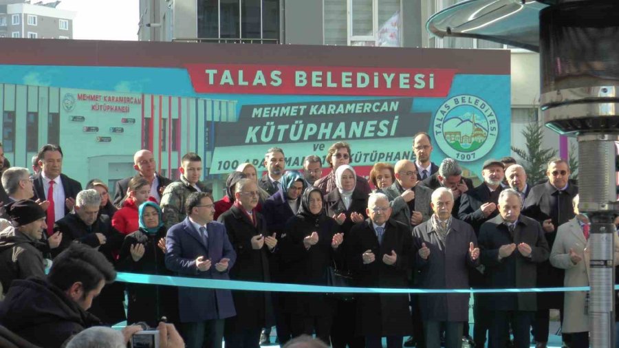 Talas Kütüphanelerle ’donatılıyor’