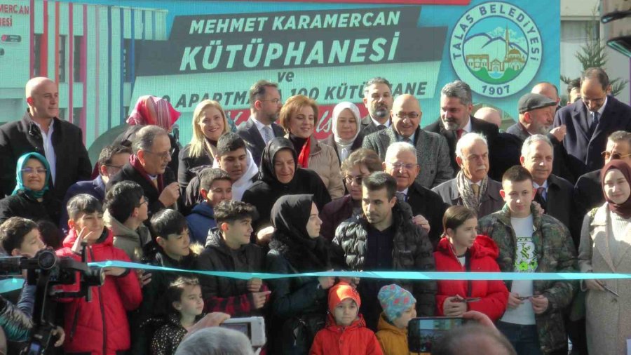 Talas Kütüphanelerle ’donatılıyor’