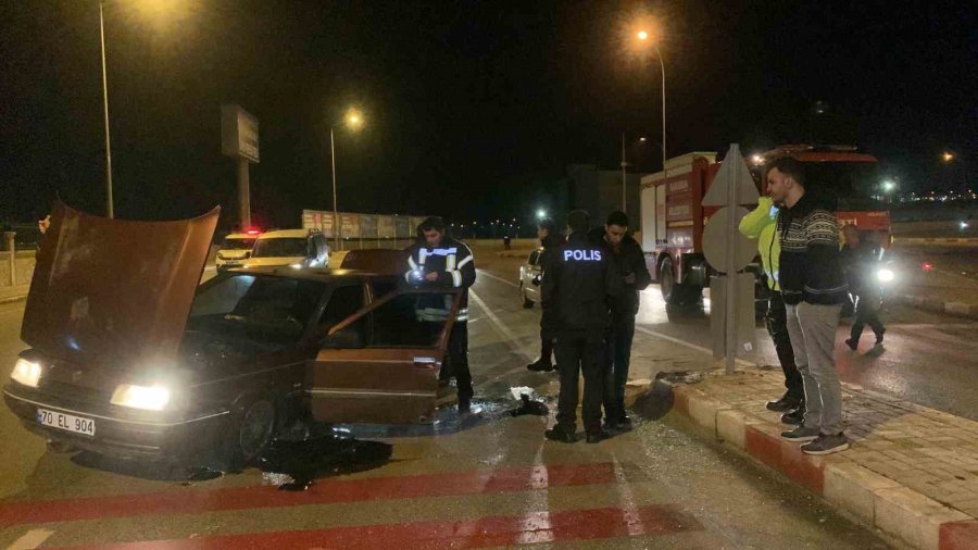 Gizli Buzlanma Kazayı Beraberinde Getirdi: 2 Yaralı