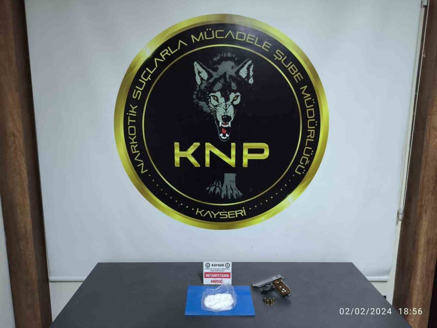 Kayseri’de Uyuşturucu Operasyonu: 3 Gözaltı