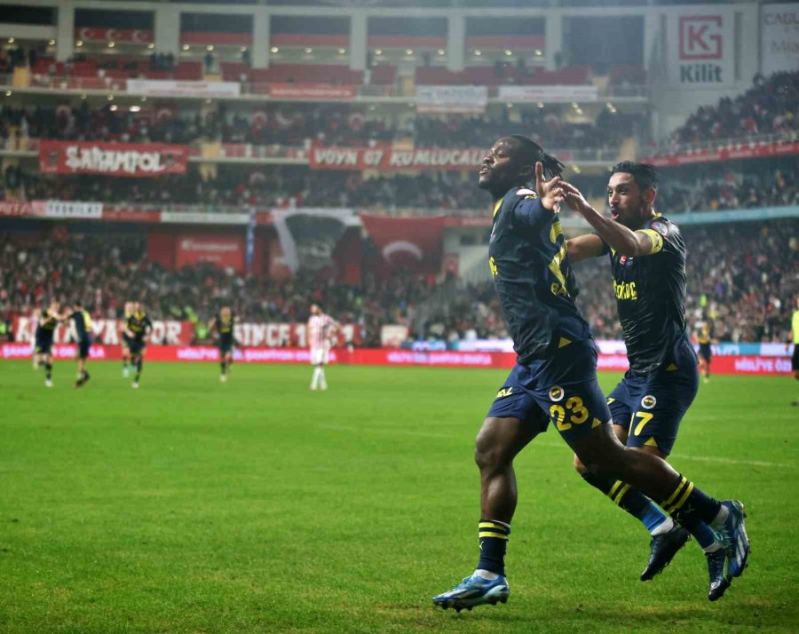 Trendyol Süper Lig: Antalyaspor: 0 - Fenerbahçe: 2 (maç Sonucu)