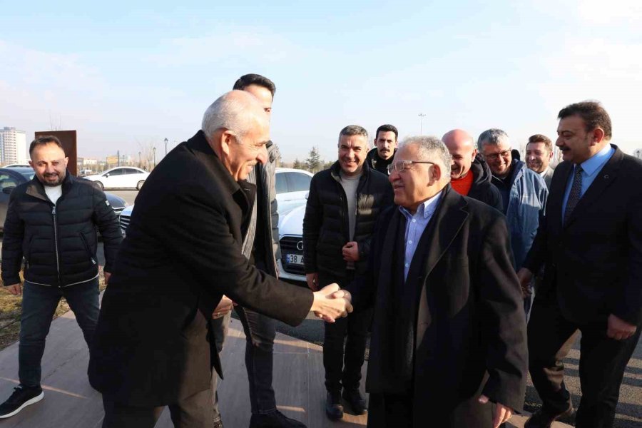 Büyükkılıç, Kesob’a Bağlı Oda Başkanlarıyla Buluştu