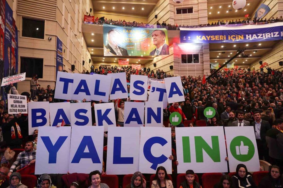 Başkan Yalçın Yeniden Talas Adayı