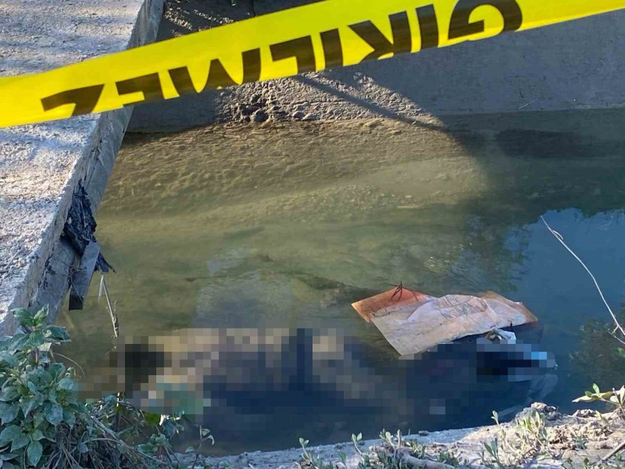 Sulama Kanalında Erkek Cesedi Bulundu