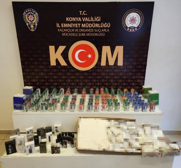 Konya’da Kaçakçılık Operasyonu: 13 Gözaltı
