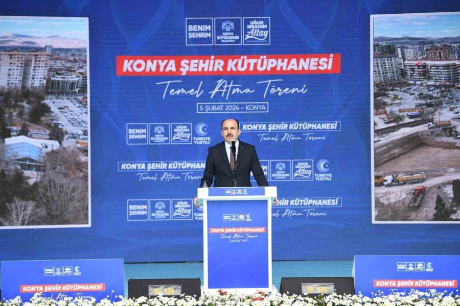 Başkan Altay: “şehir Kütüphanesi Türkiye’nin En İkonik Yapılarından Birisi Olacak”