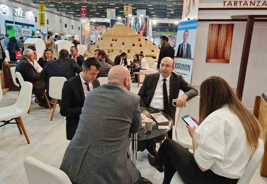 Karaman Belediyesi Emitt Fuarında Göz Dolduruyor