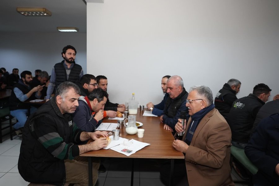 Başkan Büyükkılıç’tan Osb’de Fabrika Ziyaretleri