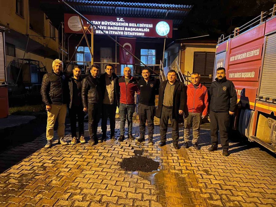 Karamanlı Madenciler Depremin Yıl Dönümünde Deprem Bölgesinde