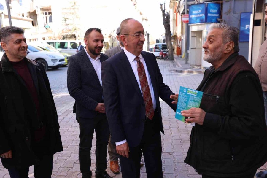 Başkan Kavuş: “biz Daima Sahadayız, Daima Yüksek Tempodayız”