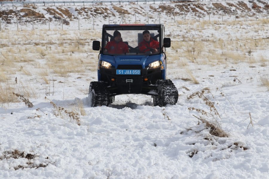Jandarmadan ’kış Tatbikatı’