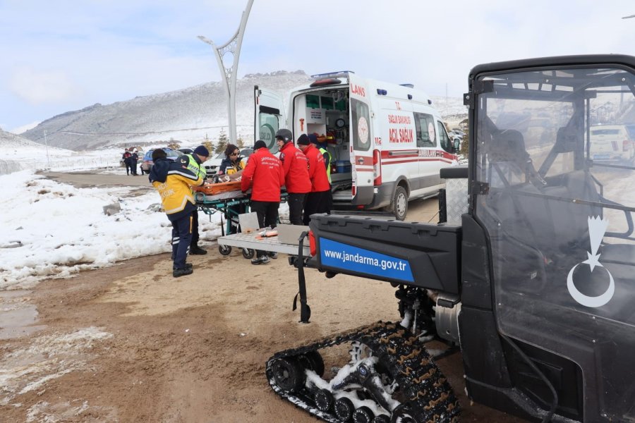 Jandarmadan ’kış Tatbikatı’