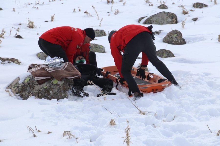 Jandarmadan ’kış Tatbikatı’
