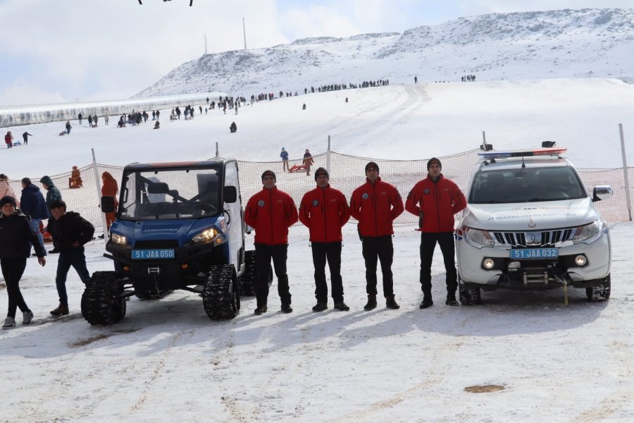 Jandarmadan ’kış Tatbikatı’