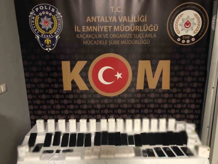 Antalya’da Kaçakçılık Yapan 10 Şüpheli Yakalandı