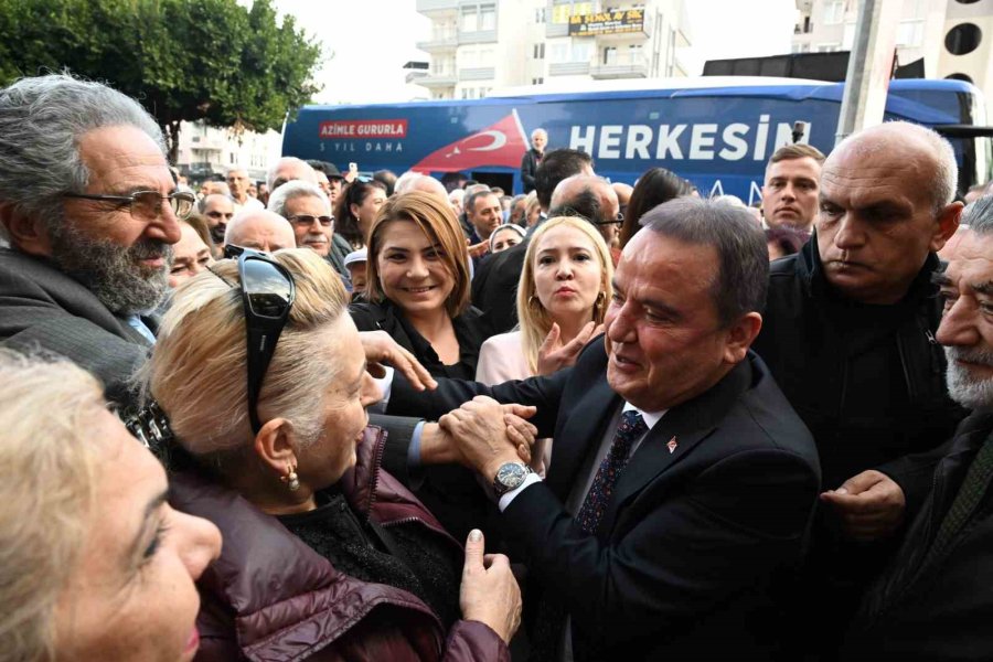 Başkan Böcek: "manavgat’a 5 Yılda 2 Milyar 424 Milyon Liralık Yatırım Yaptık"