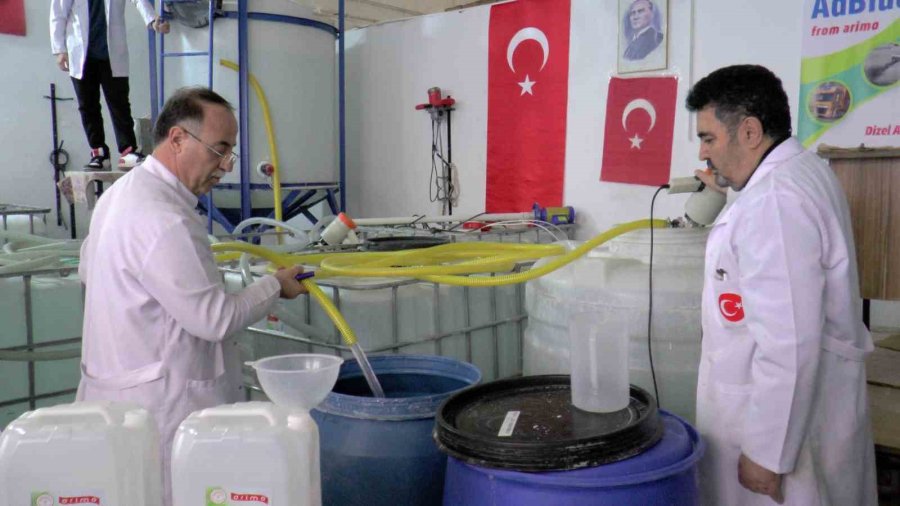 Öğretmen Ve Öğrencilerden Türkiye’de İlk: ‘yerli Adblue”